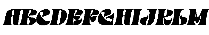 MIT Neurise Regular Font UPPERCASE