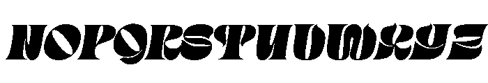 MIT Neurise Regular Font UPPERCASE