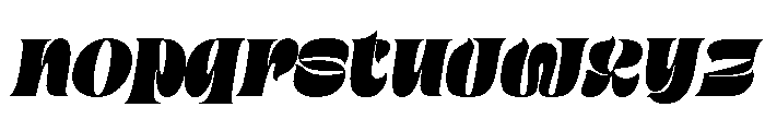 MIT Neurise Regular Font LOWERCASE