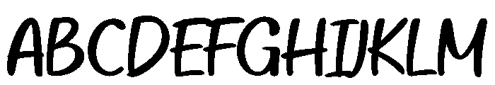Miau Miou Regular Font UPPERCASE