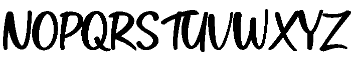 Miau Miou Regular Font UPPERCASE