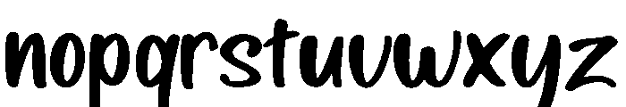 Miau Miou Regular Font LOWERCASE