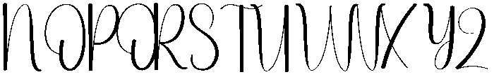 Michale Graduating Font UPPERCASE