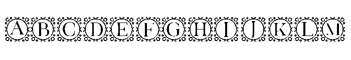 Michelia Monogram Regular FONT