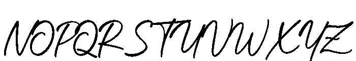 Mickelhokan Regular Font UPPERCASE