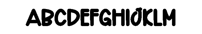 Mickey Costume Font UPPERCASE