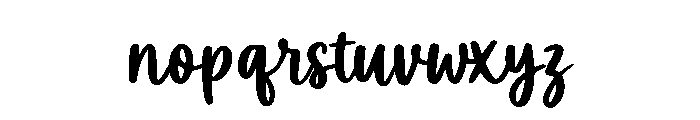 Mickey Eating Regular Font LOWERCASE