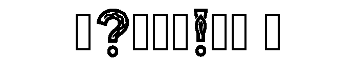 Micki Regular Font OTHER CHARS