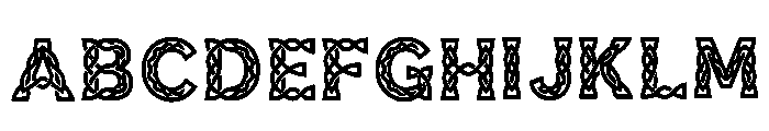 Micki Regular Font UPPERCASE