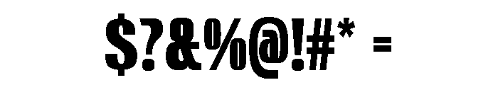 Mickorie Bold Font OTHER CHARS
