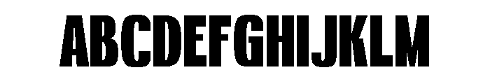Mickorie Bold Font UPPERCASE