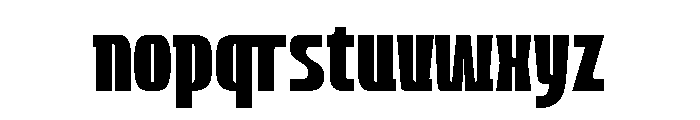 Mickorie Bold Font LOWERCASE