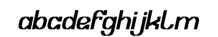 Micro Graphic Italic FONT