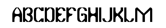 Micro Graphic-Light Font UPPERCASE