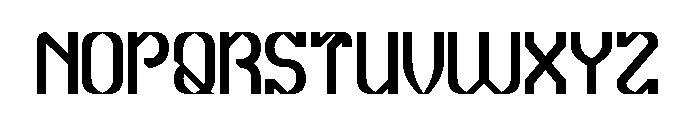 Micro Graphic-Light Font UPPERCASE