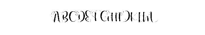 Middy Angelyn Font UPPERCASE