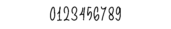 Midletime Font OTHER CHARS