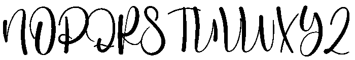 Midmarry Font UPPERCASE