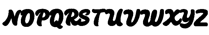 Midmate Regular Font UPPERCASE