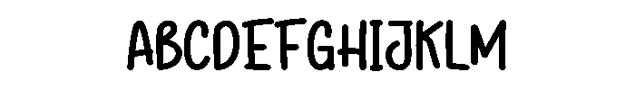 Midnight Beauty Font UPPERCASE