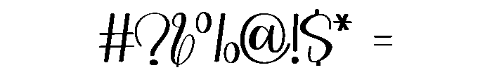 Midnight Billiard Font OTHER CHARS