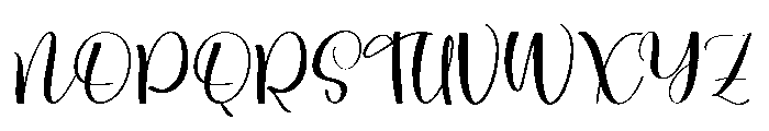 Midnight Billiard Font UPPERCASE