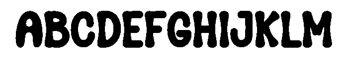 Midnight Charm Font UPPERCASE