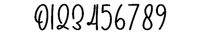 Midnight December Font OTHER CHARS