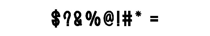 Midnight Hallowen Font OTHER CHARS