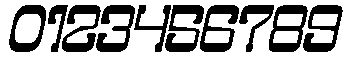 Midnight Jazz Bold Italic Font OTHER CHARS