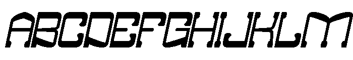 Midnight Jazz Bold Italic Font UPPERCASE