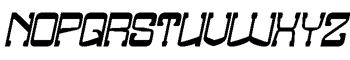 Midnight Jazz Bold Italic Font UPPERCASE