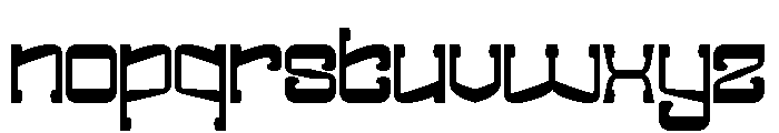Midnight Jazz Bold Font LOWERCASE