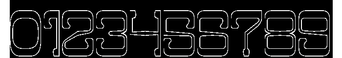 Midnight Jazz-Hollow-Inverse Font OTHER CHARS