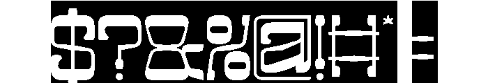 Midnight Jazz-Inverse Font OTHER CHARS