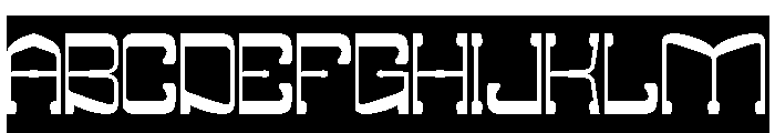 Midnight Jazz-Inverse Font UPPERCASE