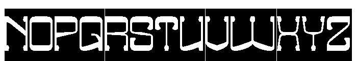 Midnight Jazz-Inverse Font UPPERCASE