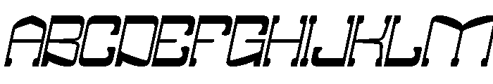 Midnight Jazz Italic Font UPPERCASE