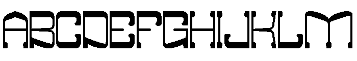 Midnight Jazz Font UPPERCASE