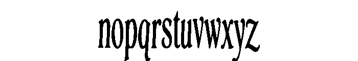 Midnight Majesty Font LOWERCASE
