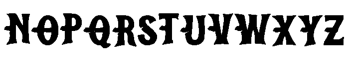 Midnight_Manor Font UPPERCASE