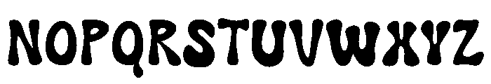 Midnight Party Font UPPERCASE