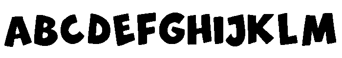 Midnight Pumpkin Sans Font UPPERCASE