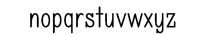Midnight Ritual Font LOWERCASE