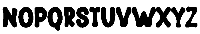 Midnight Scary Font LOWERCASE