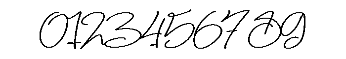 Midnight Script Font OTHER CHARS