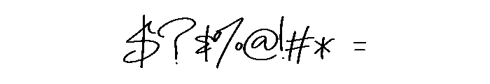 Midnight Script Font OTHER CHARS