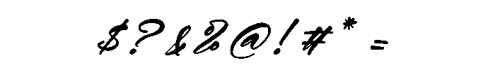 Midnight Sneaker Italic Font OTHER CHARS