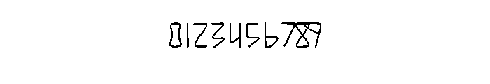 Midnight Tonight Font OTHER CHARS