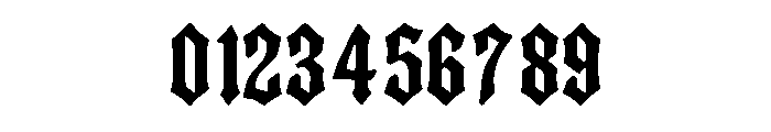 Midnight Vandal Font OTHER CHARS